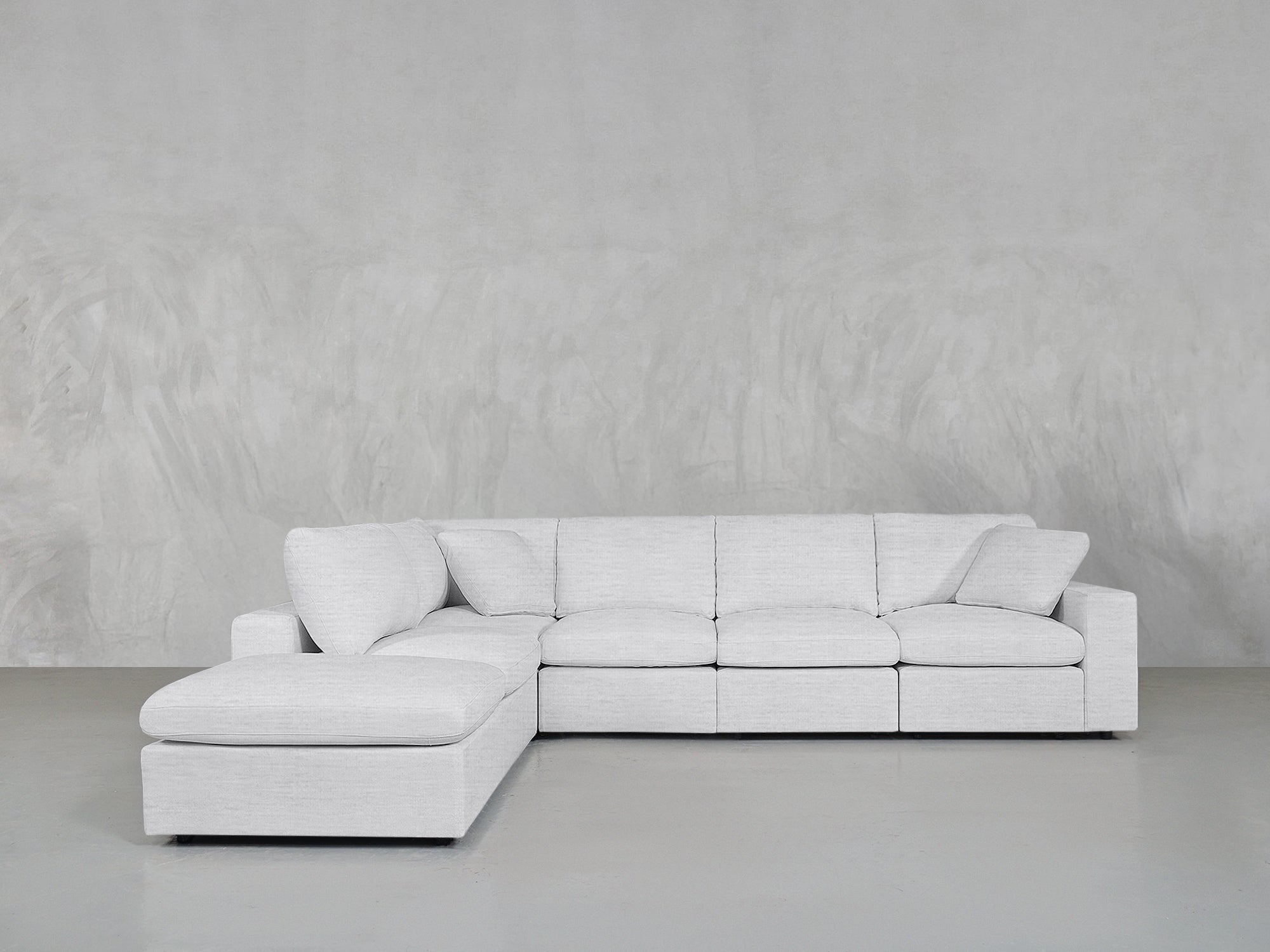 6 - Seat Modular Corner Lounger Sectional - 7th Avenue