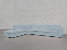 6 - Seat Modular Corner Lounger Sectional - 7th Avenue