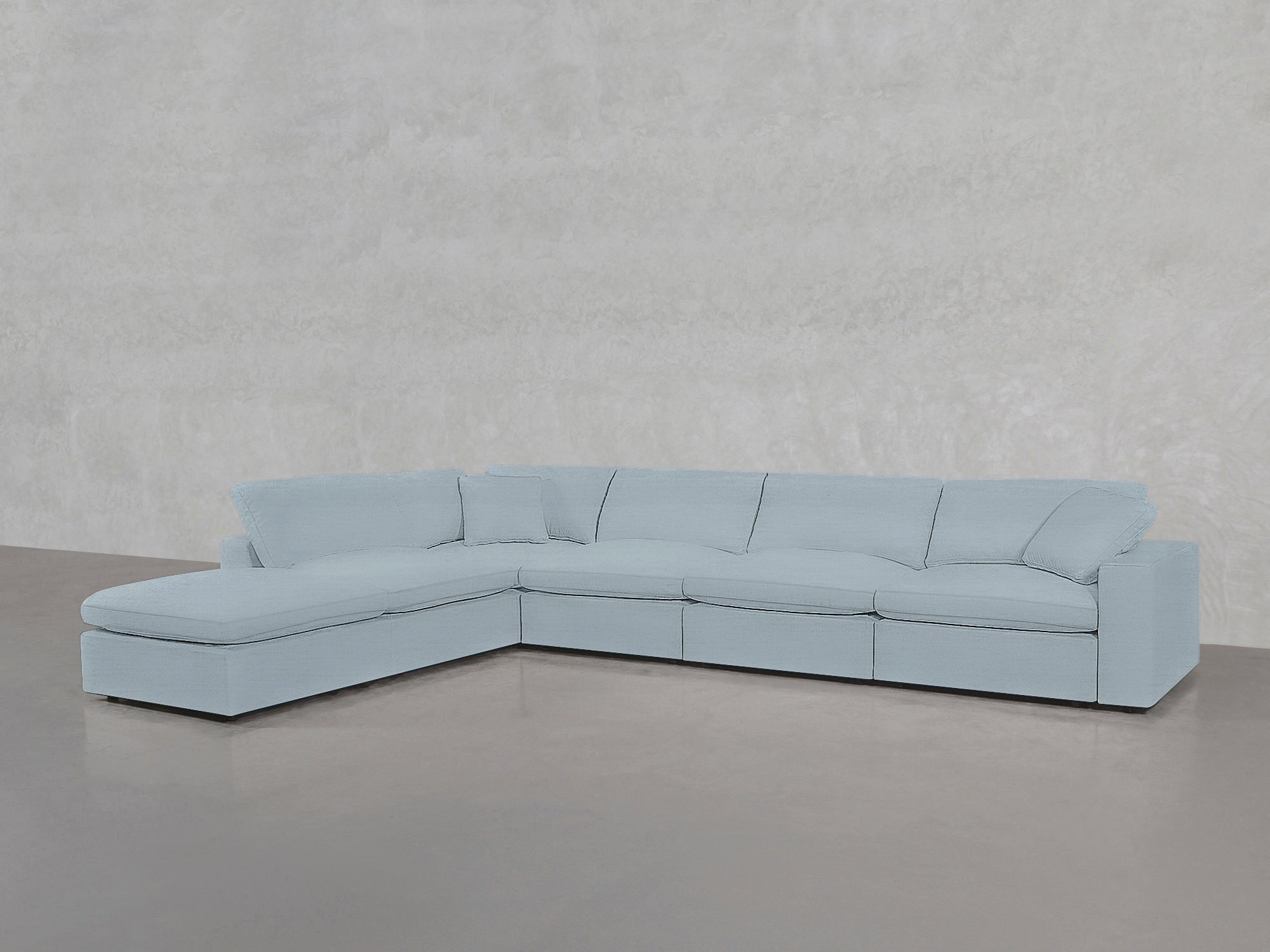 6 - Seat Modular Corner Lounger Sectional - 7th Avenue