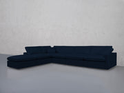 6-Seat Modular Corner Lounger Sectional (Thin Arms) - 7th Avenue