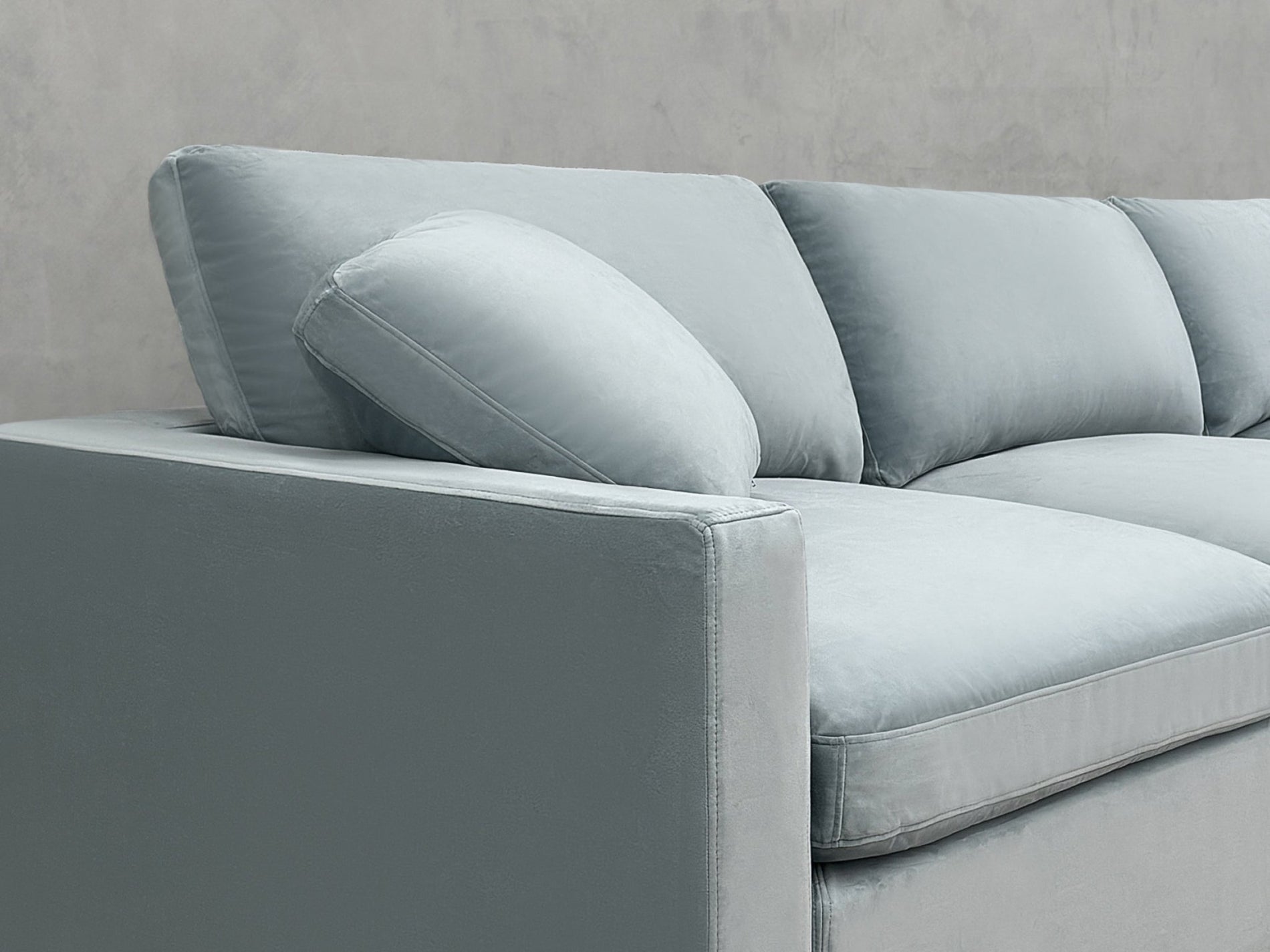 6-Seat Modular Corner Lounger Sectional (Thin Arms) - 7th Avenue