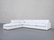 6-Seat Modular Corner Lounger Sectional (Thin Arms) - 7th Avenue