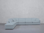 6-Seat Modular Corner Lounger Sectional (Thin Arms) - 7th Avenue