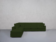 6-Seat Modular Corner Lounger Sectional (Thin Arms) - 7th Avenue