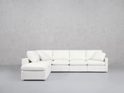 6-Seat Modular Corner Lounger Sectional (Thin Arms) - 7th Avenue