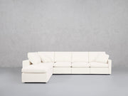 6-Seat Modular Corner Lounger Sectional (Thin Arms) - 7th Avenue