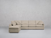 6-Seat Modular Corner Lounger Sectional (Thin Arms) - 7th Avenue