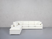 6-Seat Modular Corner Lounger Sectional (Thin Arms) - 7th Avenue