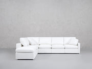 6-Seat Modular Corner Lounger Sectional (Thin Arms) - 7th Avenue