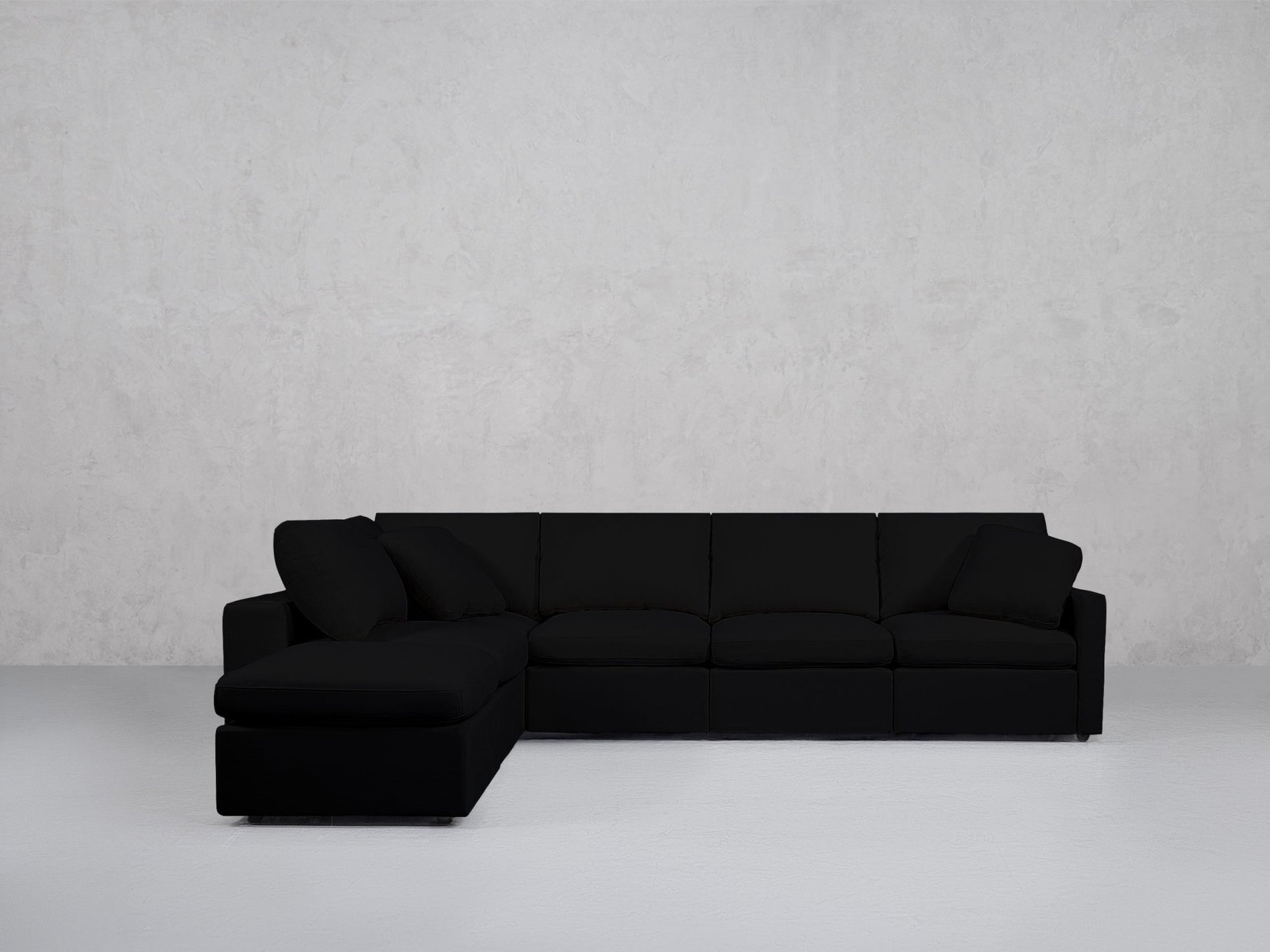 6-Seat Modular Corner Lounger Sectional (Thin Arms) - 7th Avenue