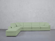 6-Seat Modular Corner Lounger Sectional (Thin Arms) - 7th Avenue