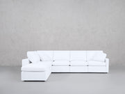 6-Seat Modular Corner Lounger Sectional (Thin Arms) - 7th Avenue