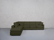 6-Seat Modular Corner Lounger Sectional (Thin Arms) - 7th Avenue