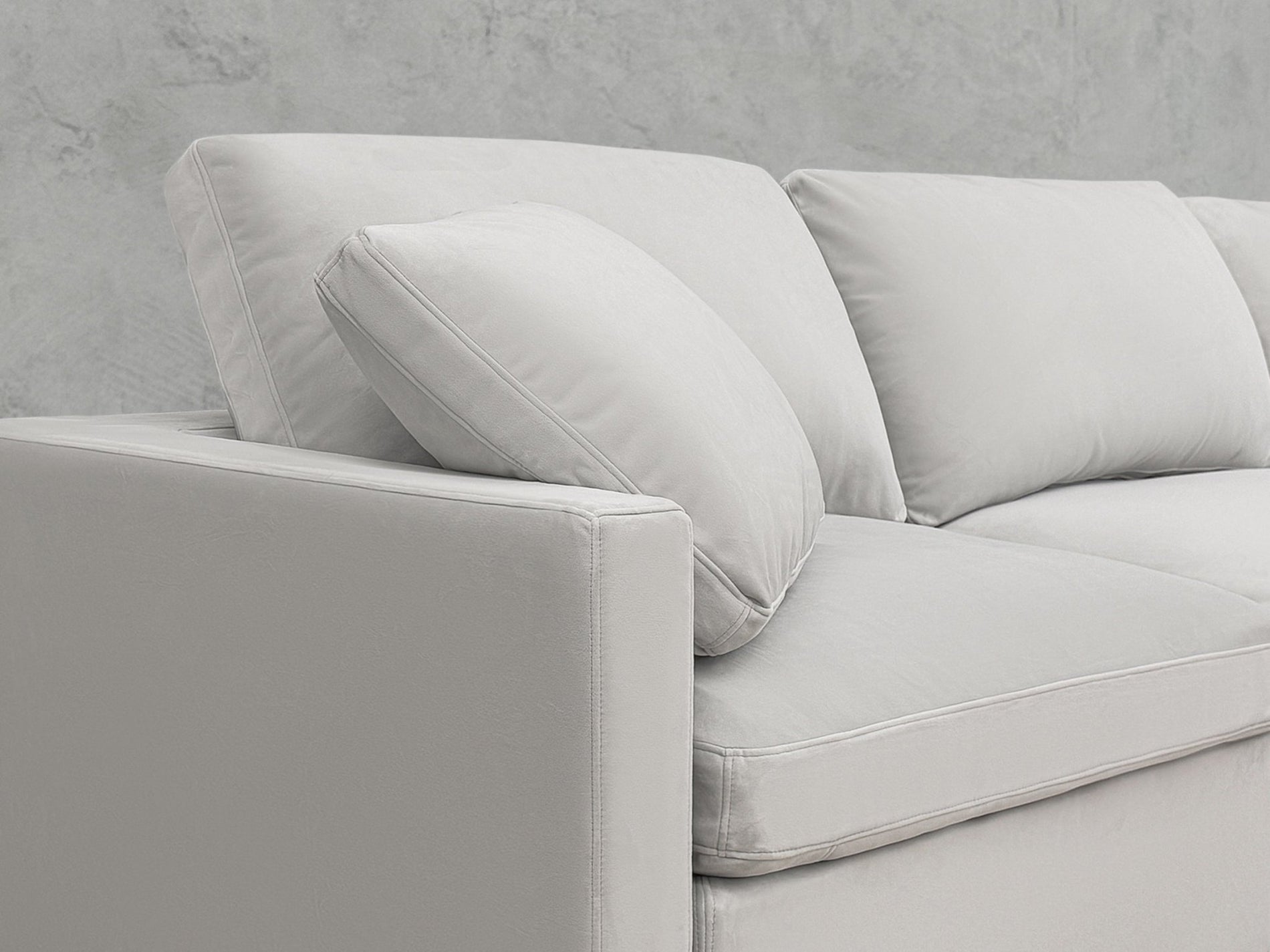 6-Seat Modular Corner Lounger Sectional (Thin Arms) - 7th Avenue