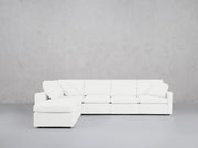 6-Seat Modular Corner Lounger Sectional (Thin Arms) - 7th Avenue