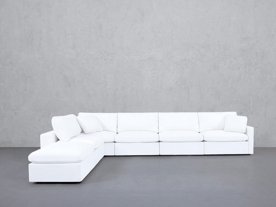 6-Seat Modular Corner Lounger Sectional (Thin Arms) - 7th Avenue