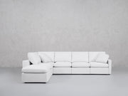 6-Seat Modular Corner Lounger Sectional (Thin Arms) - 7th Avenue