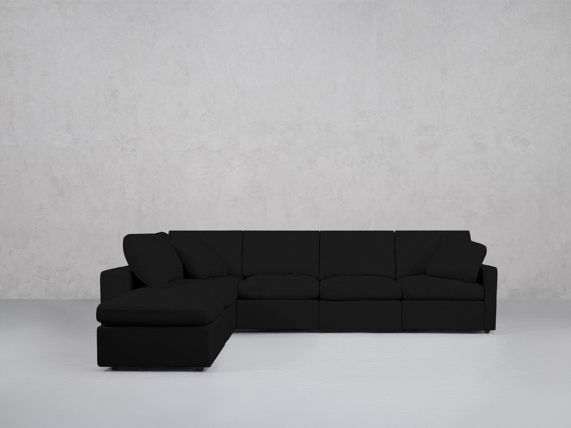 6-Seat Modular Corner Lounger Sectional (Thin Arms) - 7th Avenue