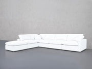 6-Seat Modular Corner Lounger Sectional (Thin Arms) - 7th Avenue