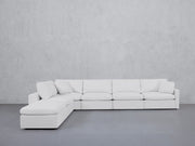 6-Seat Modular Corner Lounger Sectional (Thin Arms) - 7th Avenue