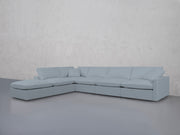 6-Seat Modular Corner Lounger Sectional (Thin Arms) - 7th Avenue