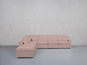 6-Seat Modular Corner Lounger Sectional (Thin Arms) - 7th Avenue