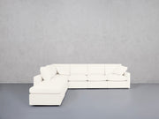 6-Seat Modular Corner Lounger Sectional (Thin Arms) - 7th Avenue