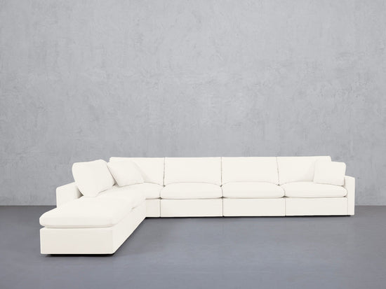 6-Seat Modular Corner Lounger Sectional (Thin Arms) - 7th Avenue