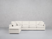6-Seat Modular Corner Lounger Sectional (Thin Arms) - 7th Avenue