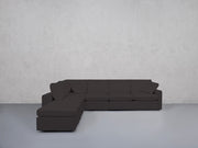6-Seat Modular Corner Lounger Sectional (Thin Arms) - 7th Avenue
