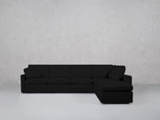 6-Seat Modular Corner Right Lounger Sectional (Thin Arms) - 7th Avenue