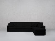 6-Seat Modular Corner Right Lounger Sectional (Thin Arms) - 7th Avenue