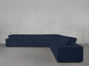 6-Seat Modular Corner Right Sectional - 7th Avenue