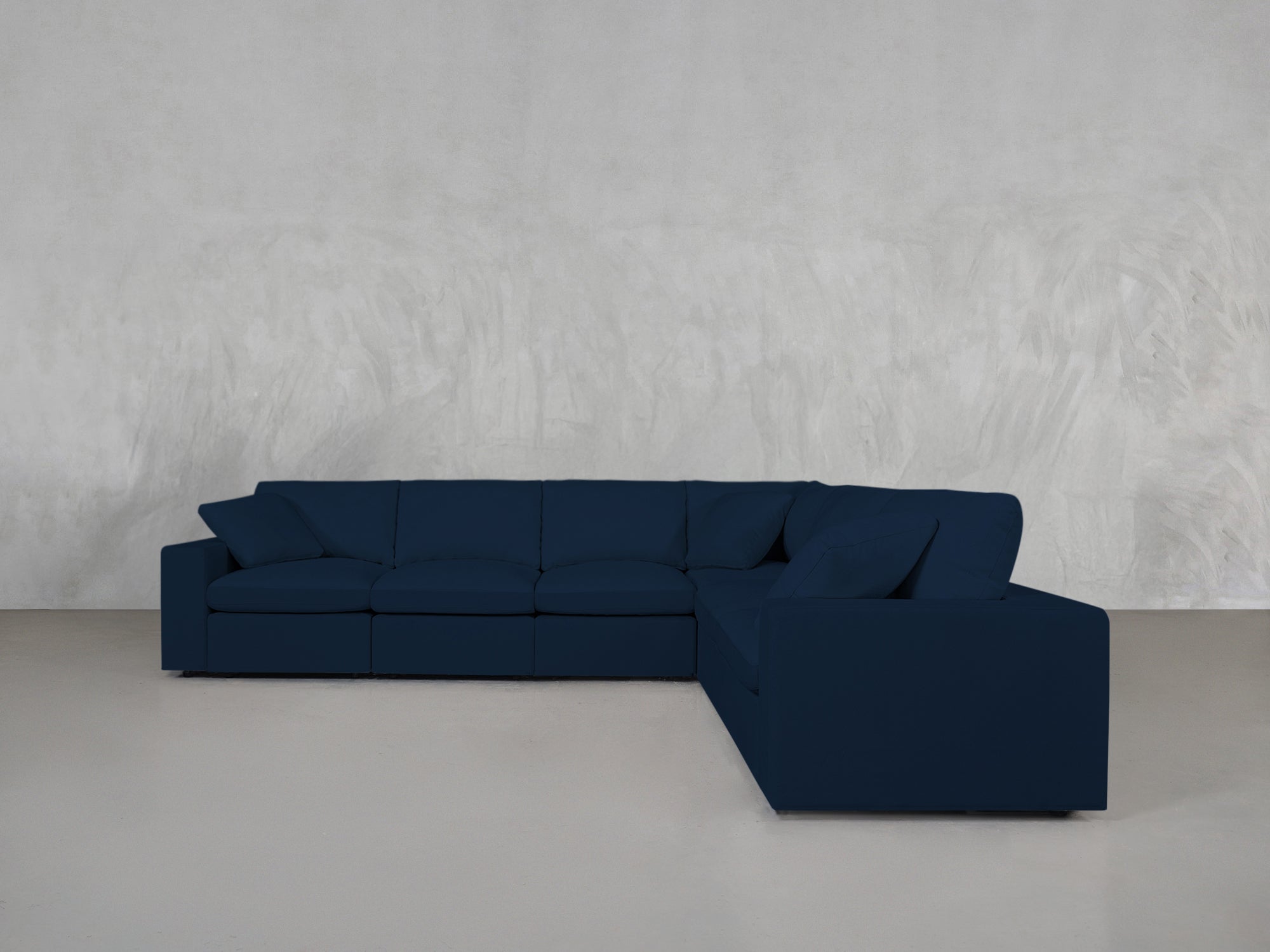 6 - Seat Modular Corner Right Sectional - 7th Avenue