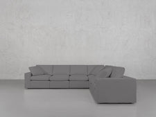 6 - Seat Modular Corner Right Sectional - 7th Avenue