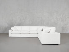 6 - Seat Modular Corner Right Sectional - 7th Avenue