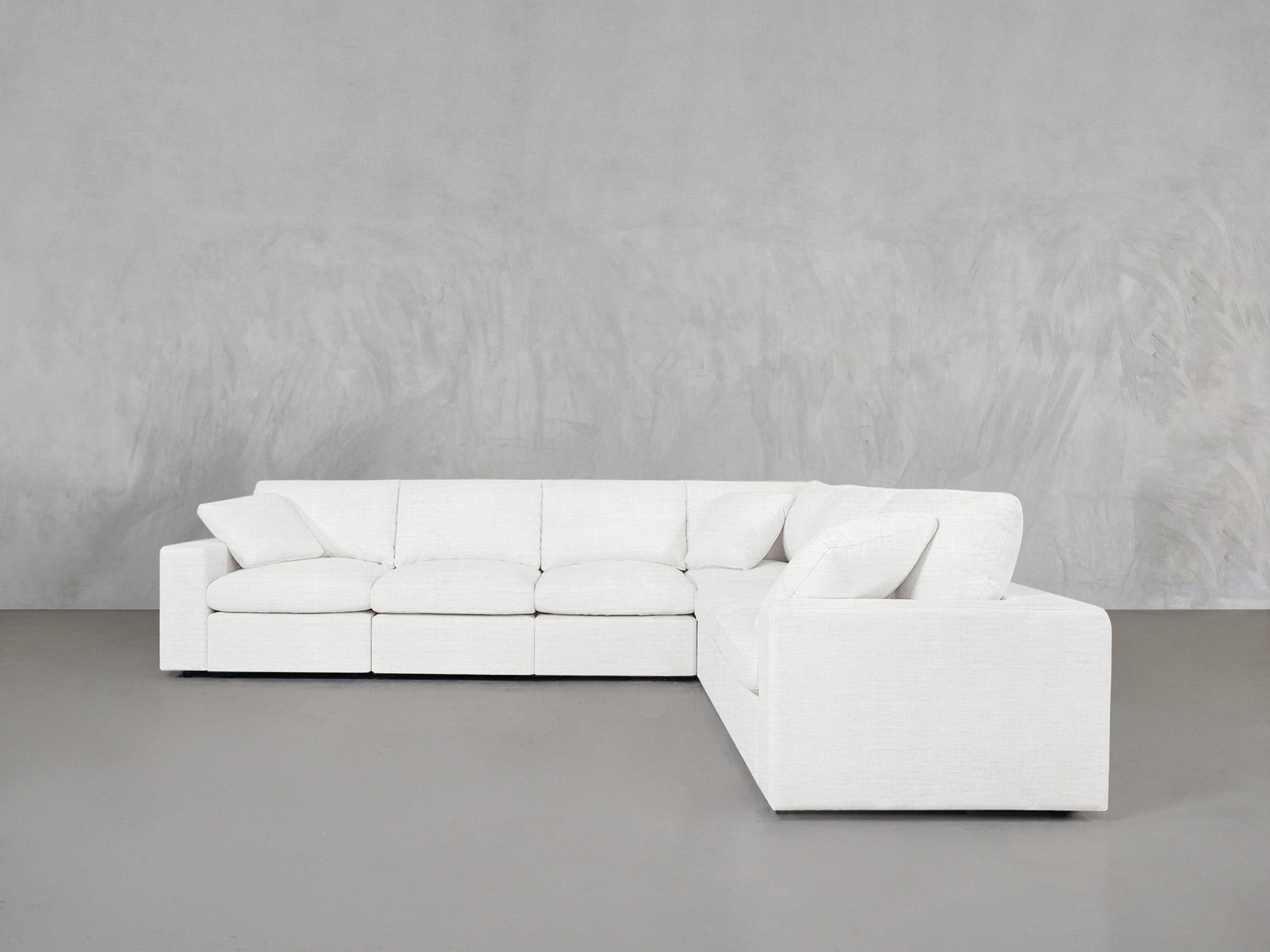 6 - Seat Modular Corner Right Sectional - 7th Avenue
