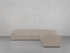 6 - Seat Modular Corner Right Sectional - 7th Avenue