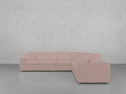 6 - Seat Modular Corner Right Sectional - 7th Avenue