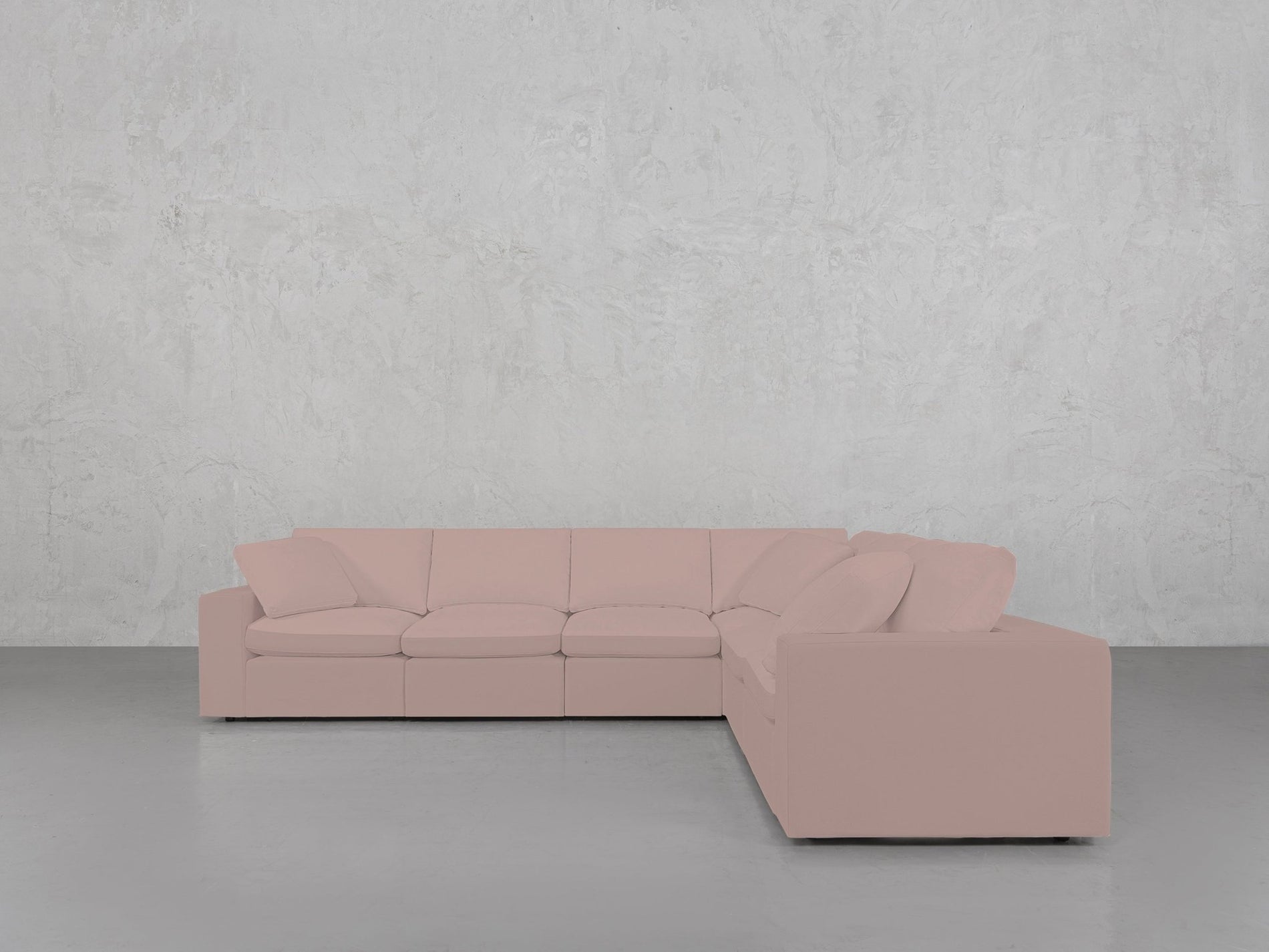 6 - Seat Modular Corner Right Sectional - 7th Avenue