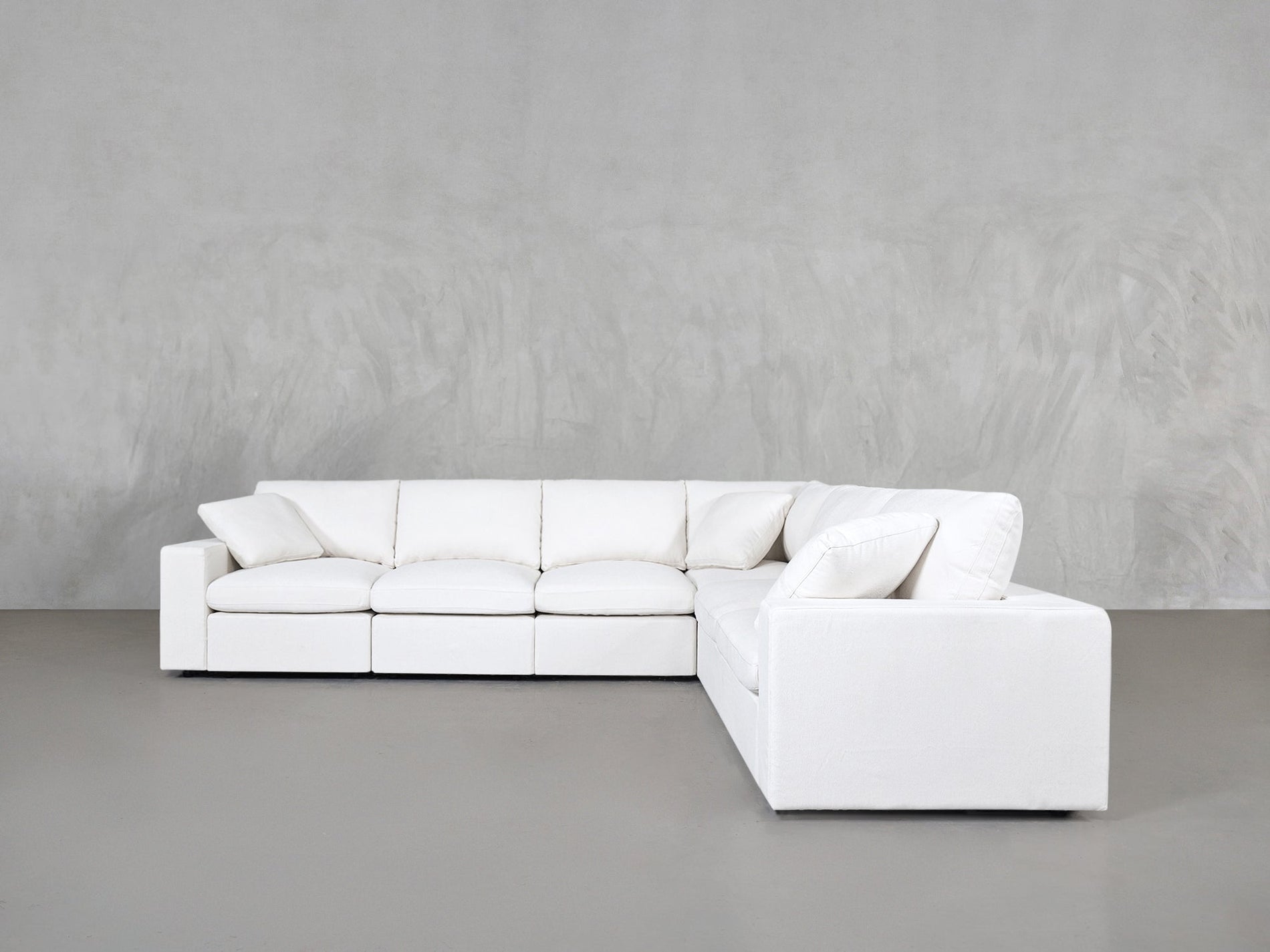 6 - Seat Modular Corner Right Sectional - 7th Avenue