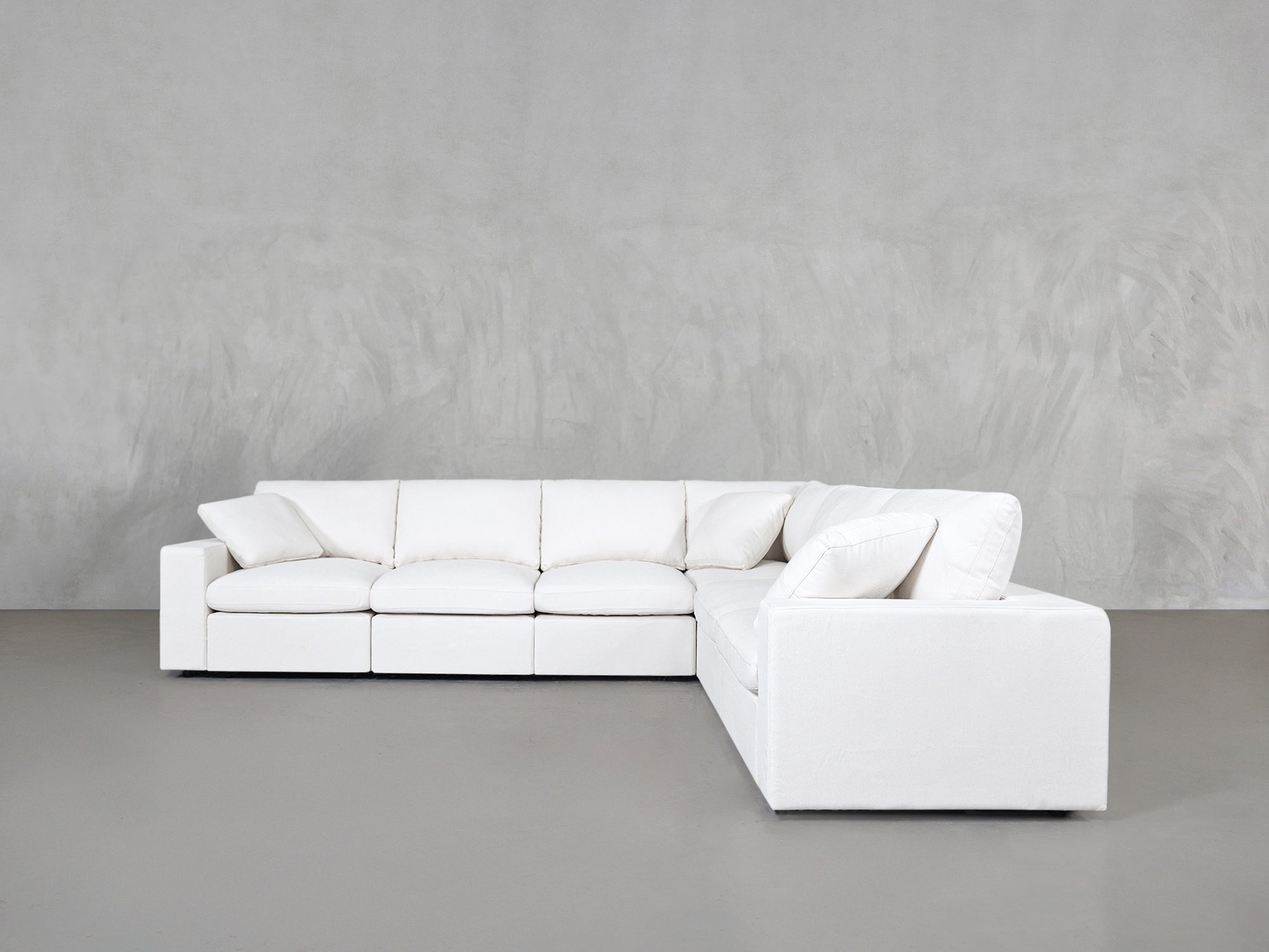 6 - Seat Modular Corner Right Sectional - 7th Avenue