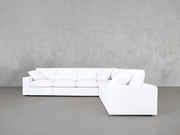 6 - Seat Modular Corner Right Sectional - 7th Avenue