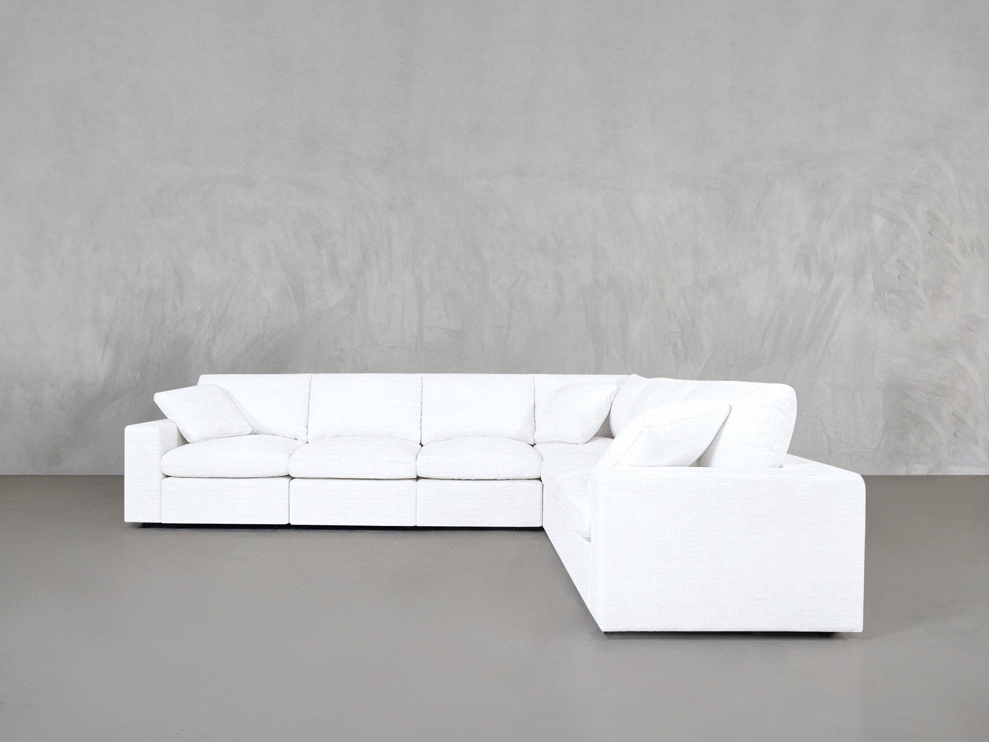 6 - Seat Modular Corner Right Sectional - 7th Avenue