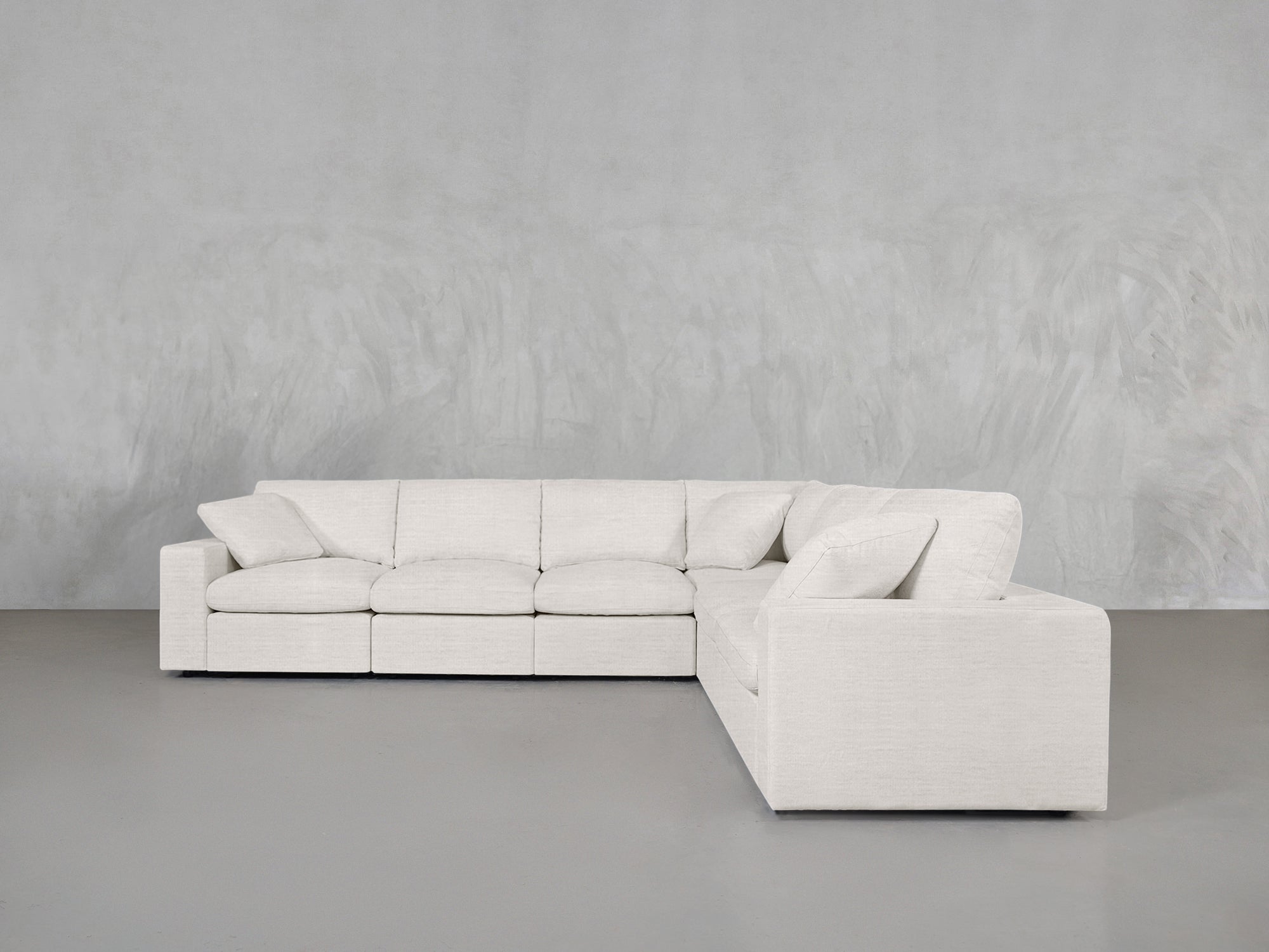 6 - Seat Modular Corner Right Sectional - 7th Avenue