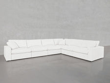 6 - Seat Modular Corner Right Sectional - 7th Avenue
