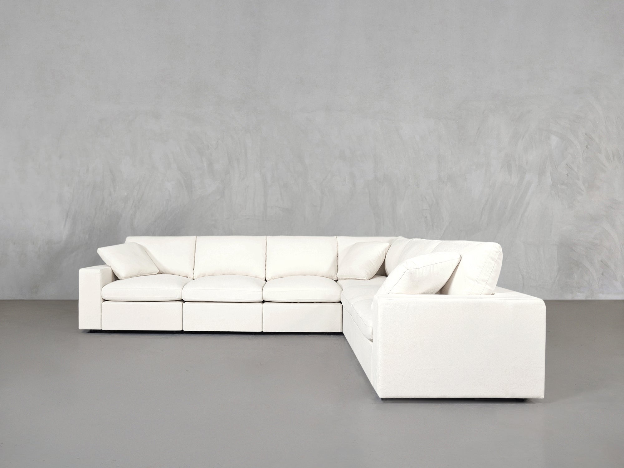 6 - Seat Modular Corner Right Sectional - 7th Avenue