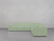 6-Seat Modular Corner Right Sectional - 7th Avenue