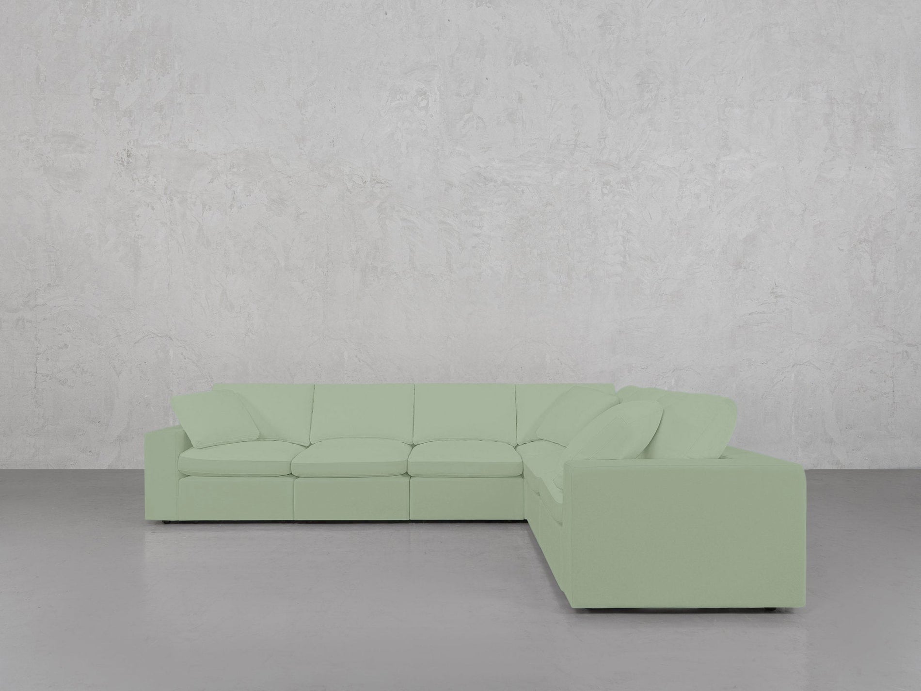 6-Seat Modular Corner Right Sectional - 7th Avenue