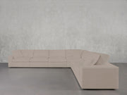 6 - Seat Modular Corner Right Sectional - 7th Avenue